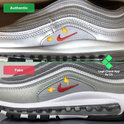 nike air max 97 fake vs real black|nike air max 97 cost.